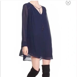 ASTR The Label by Nordstrom— Navy Blue Shift Dress